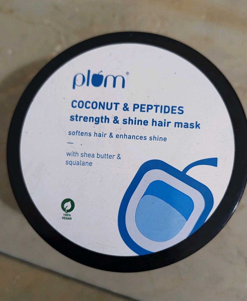 Plum Coconut &amp; Peptides Hair Mask