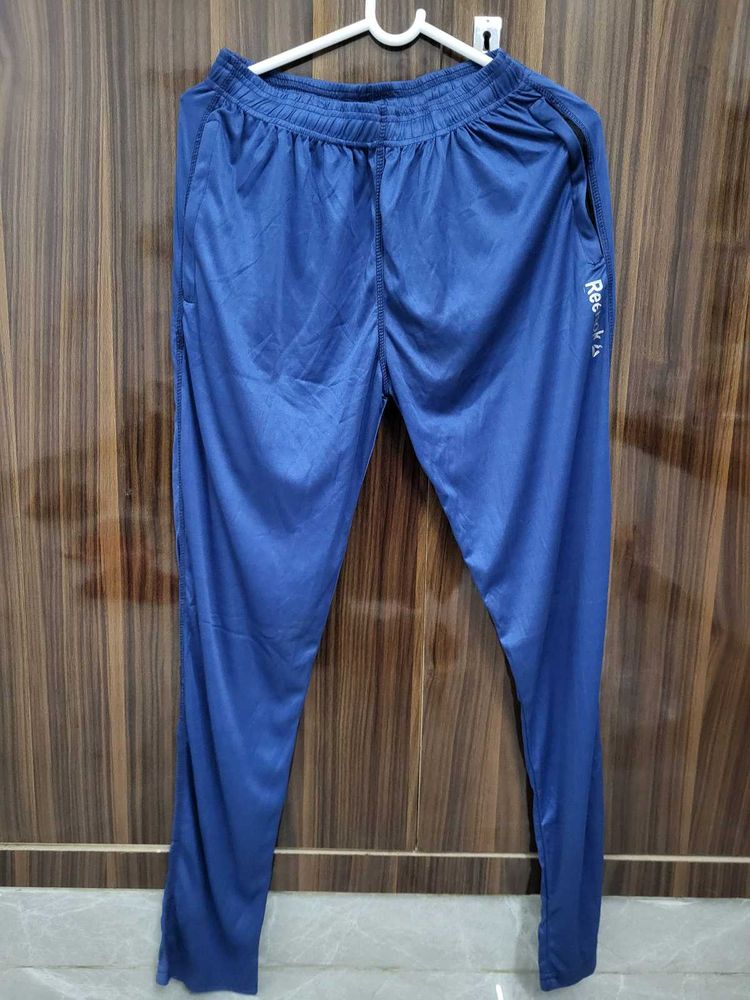 Men's Blue Reebok Track Pants