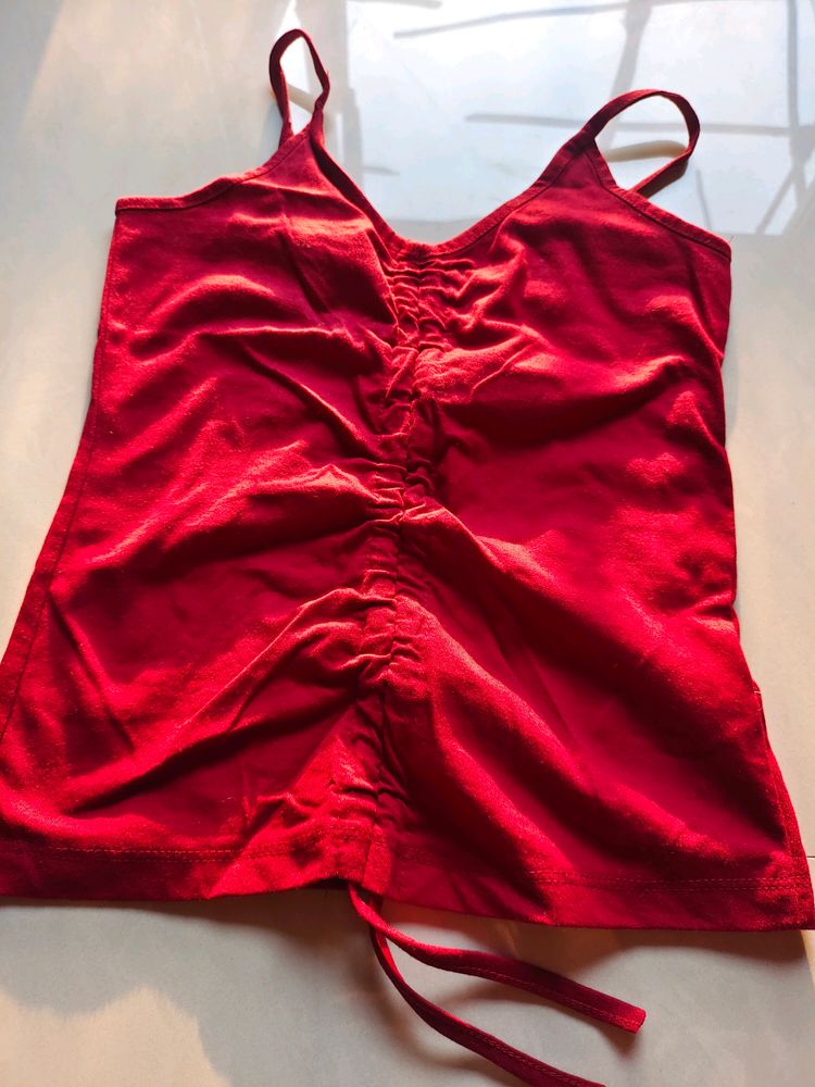 Maroon Camisole Top