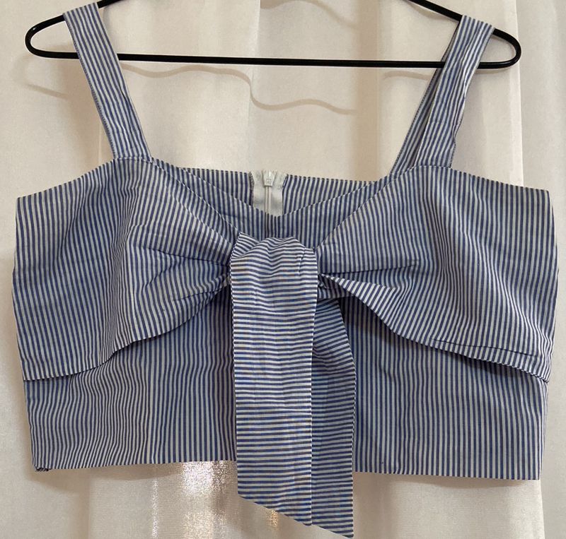 Striped Crop Top