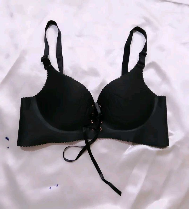 Black Corset Bra