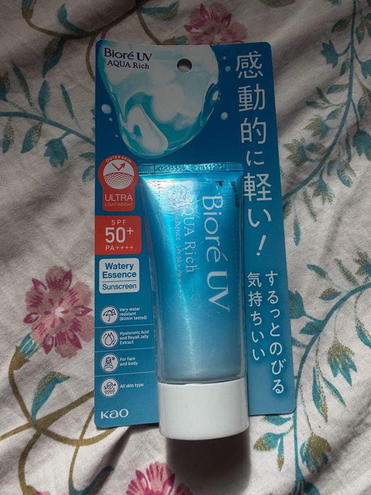 Biore UV Aqua Rich Watery Sunscreen SPF 50+