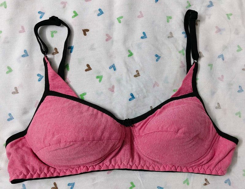 Comfortable Pink Bra