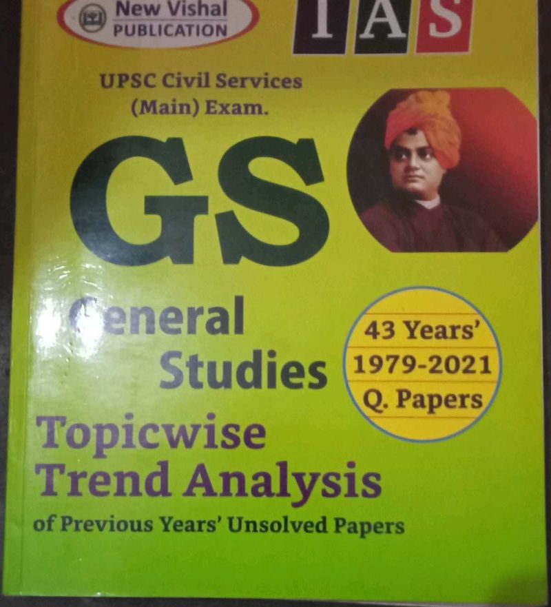 GS General Studies Topicwise Trend Analysis Book