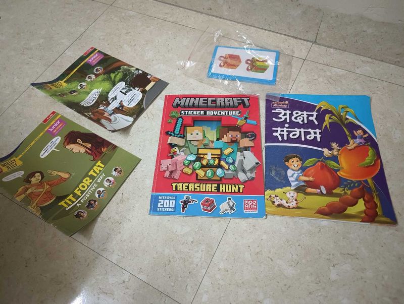 Minecraft Sticker Adventure &amp; More Books