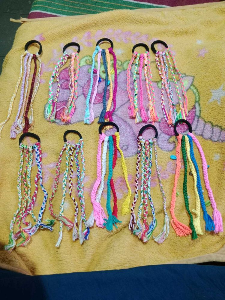 navaratri boho hair accessories