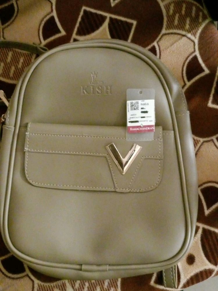 Stylish Olive Green Backpack