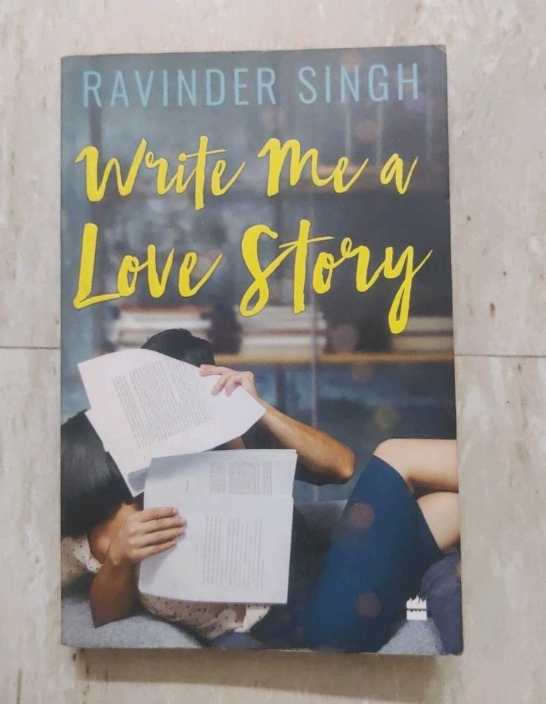 Write Me a Love Story by Ravinder Singh