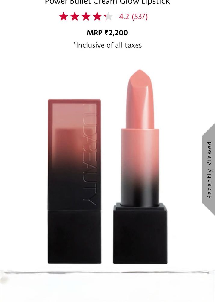 Power Bullet Cream Glow Lipstick- Angel