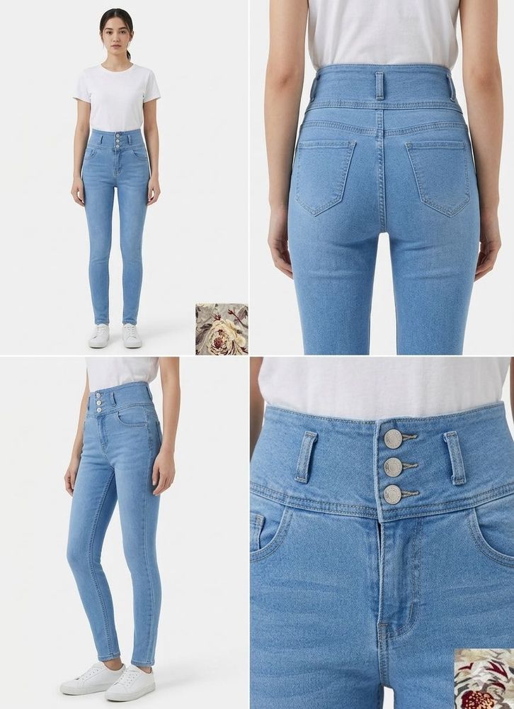 High Waisted Skinny Jeans