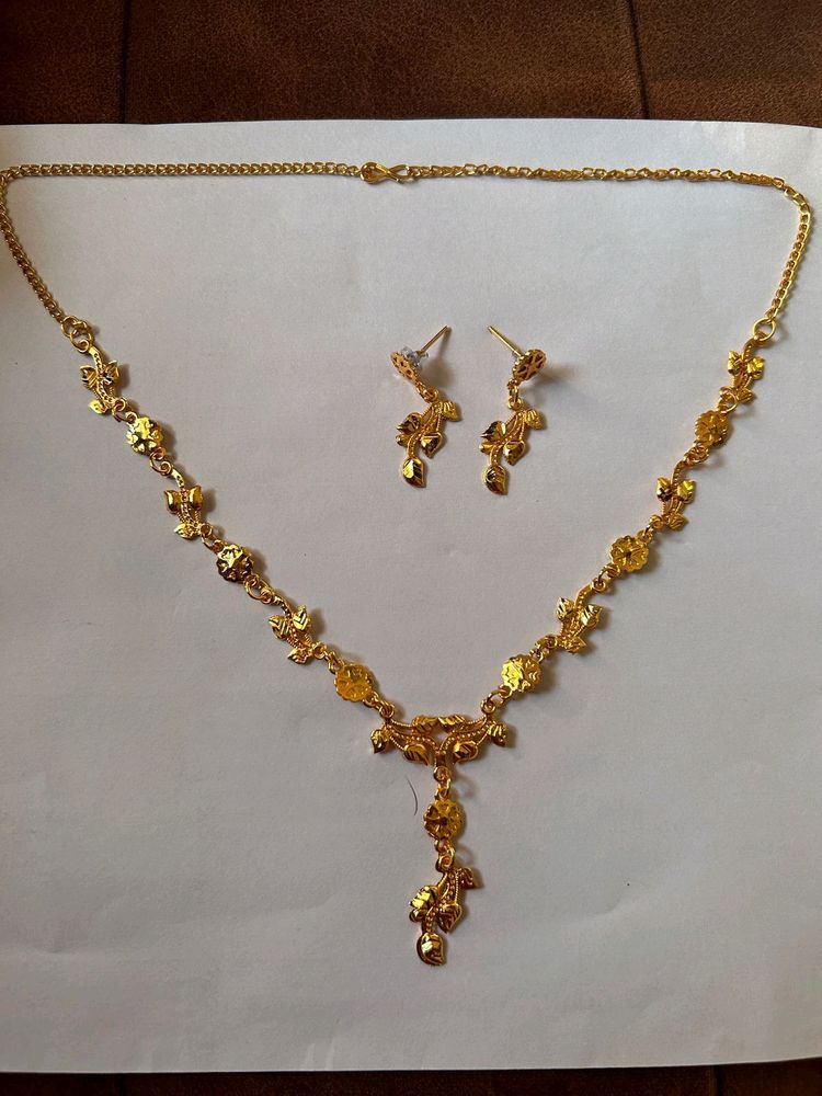 Golden  Jewellery Set
