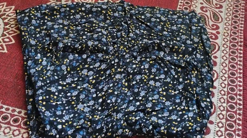 Floral Print Mini Dress