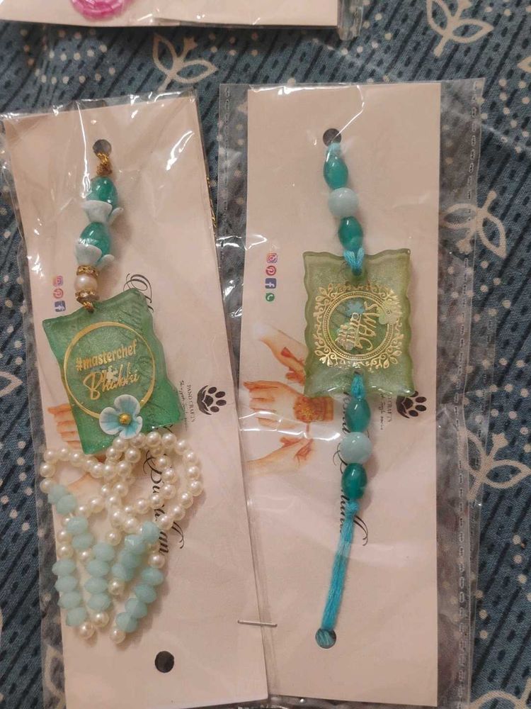 handmade resin rakhi