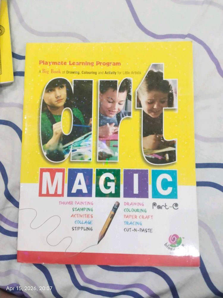 Art Magic Book for UKG Kids set of 4