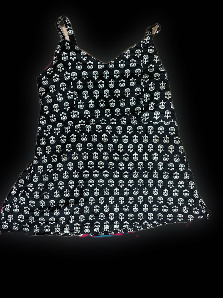 Printed short kurti