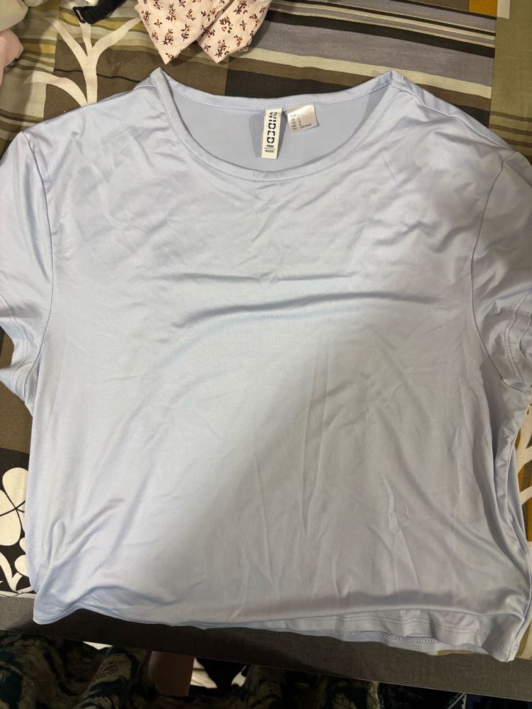 H&amp;M Light Blue T-Shirt