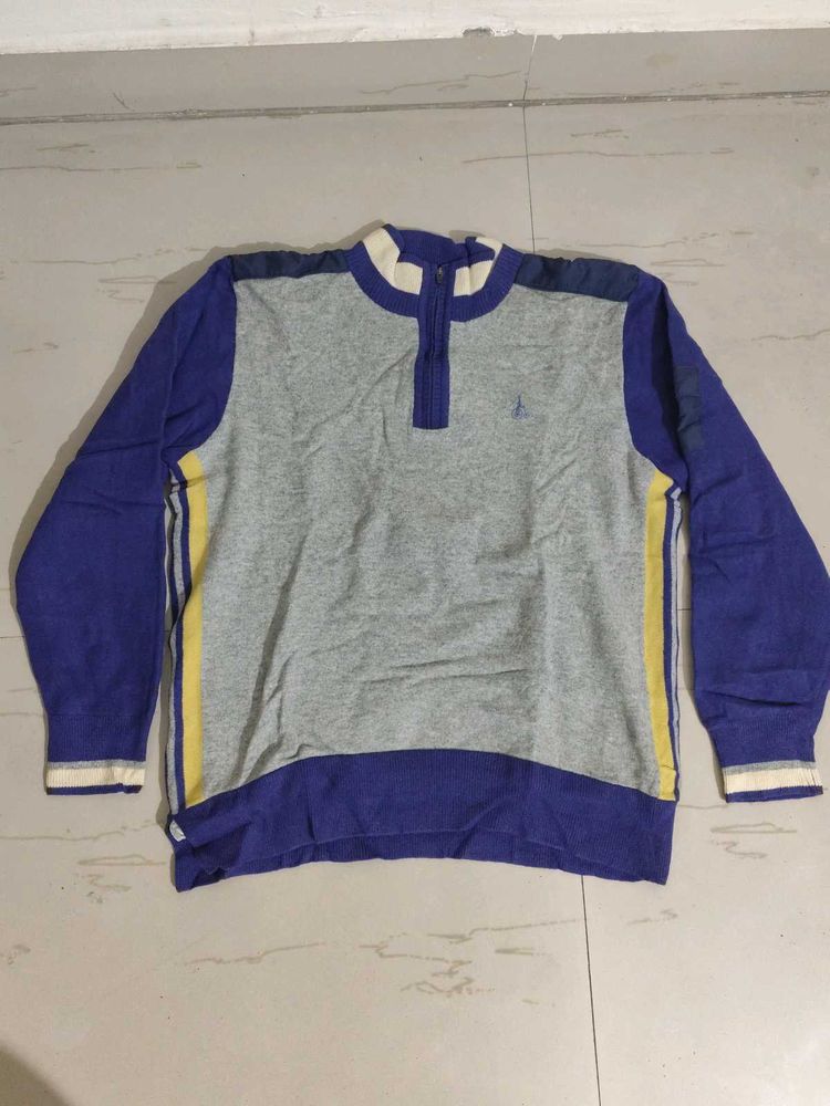 Men's Colorblock Pullover Sweater