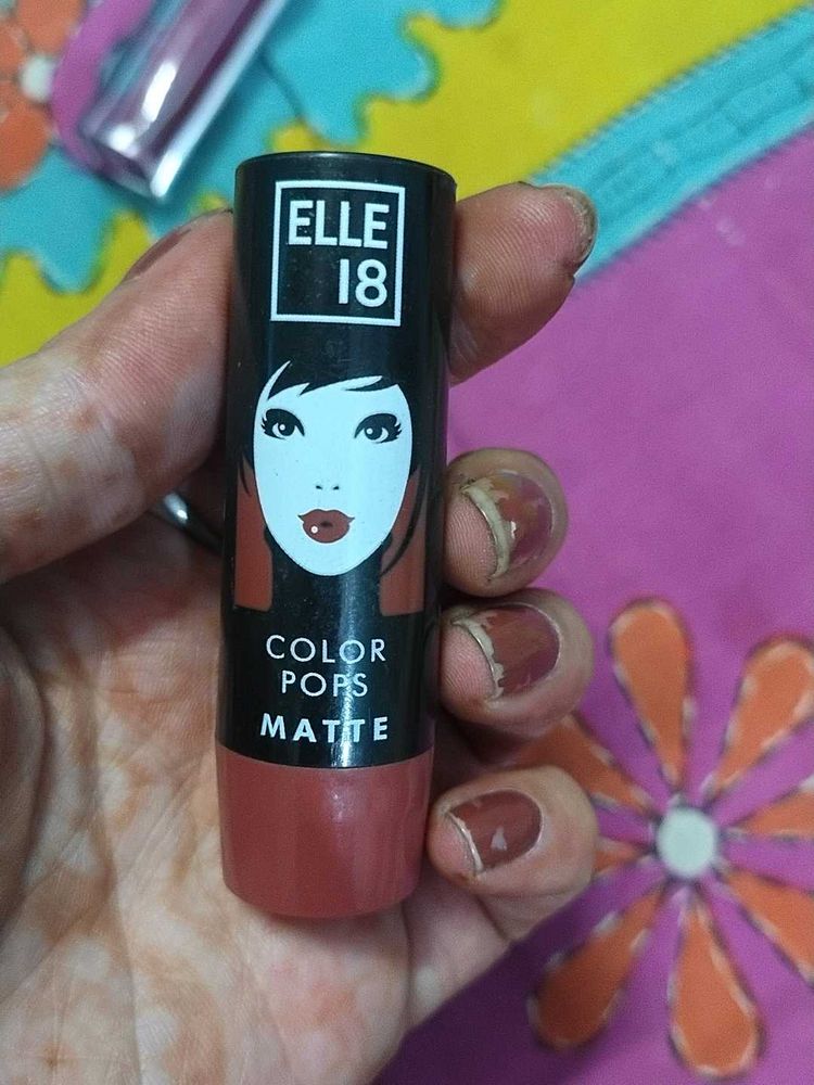 ELLE 18 Color Pops Matte Lipstick