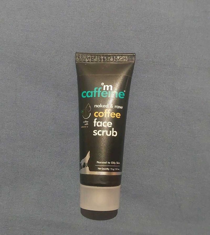 mCaffeine Naked &amp; Raw Coffee Face Scrub