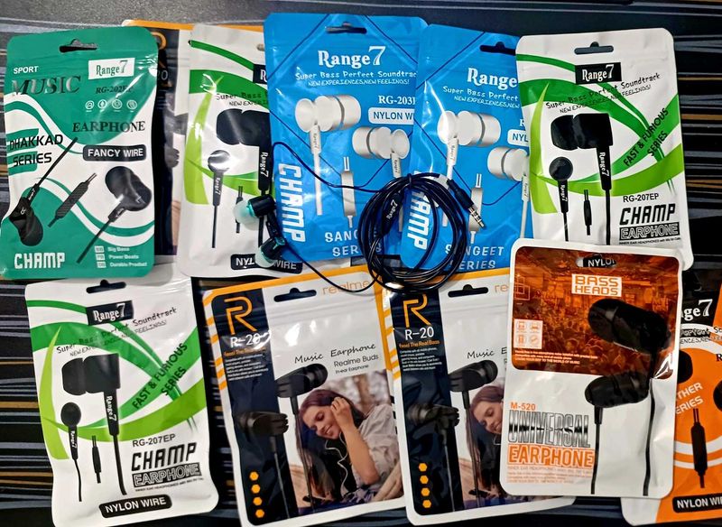 Range 7 Earphones - pack of 10