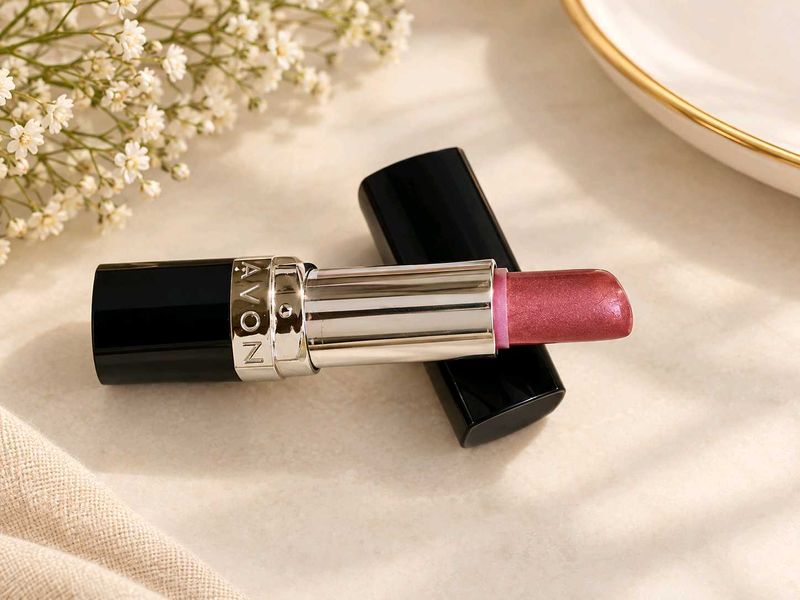 Avon Lipstick - Shimmering Rose