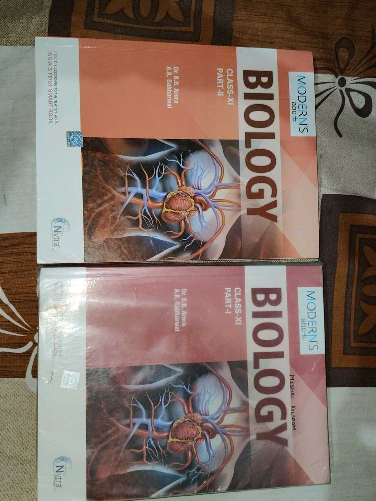 Modern Biology Class XI (Parts I &amp; II)