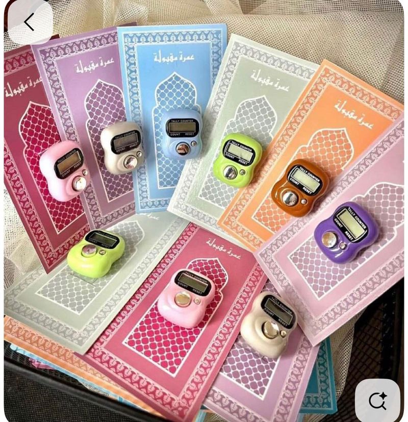 Digital Tasbih Counter Pack of 4(Random Colors)