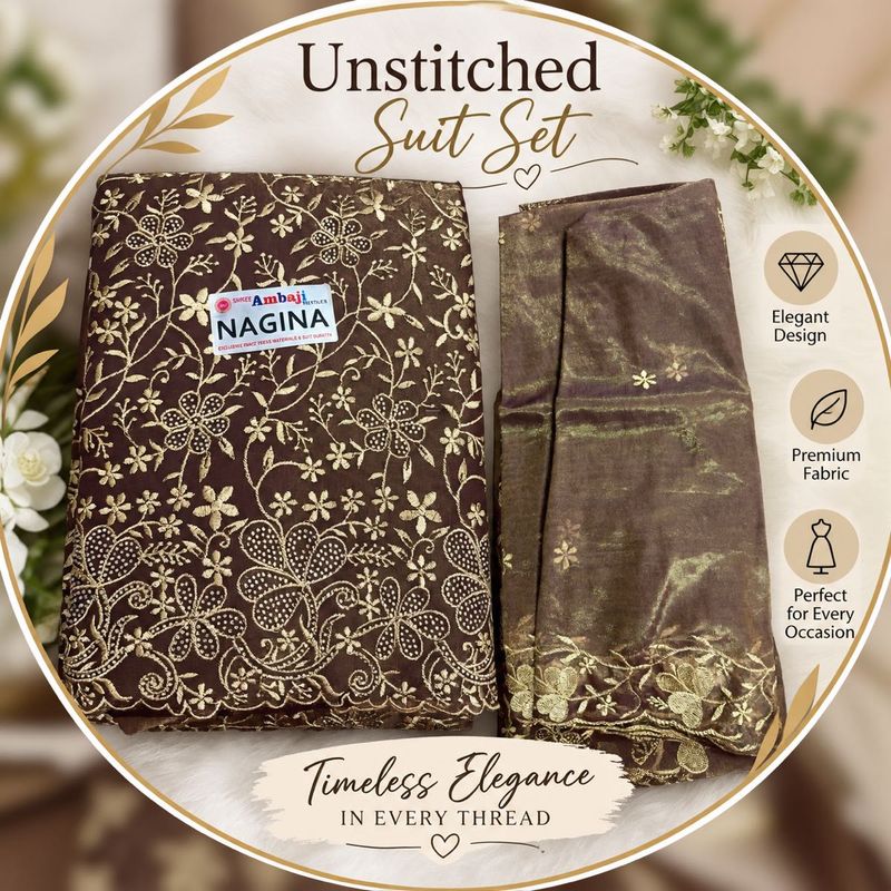 unstiched suit set