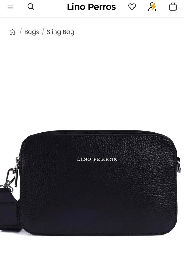 Black Sling Bag