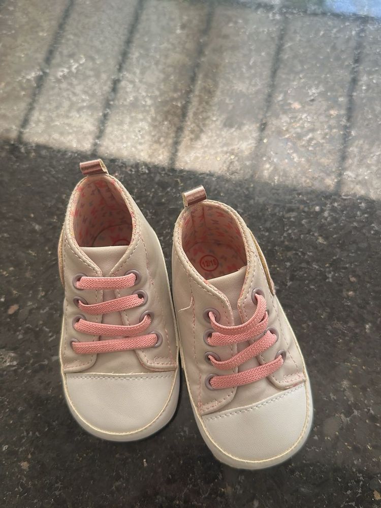 Cute Baby Girl Sneakers in