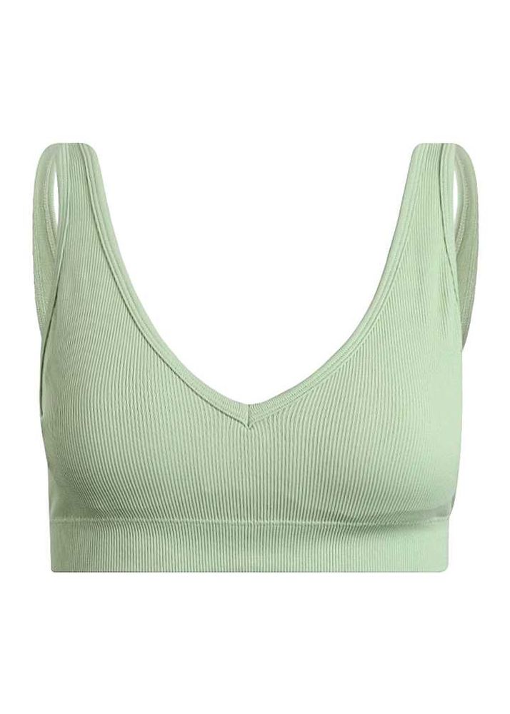Ribbed Knit Sports Bra - Comfy &amp; Stylish!