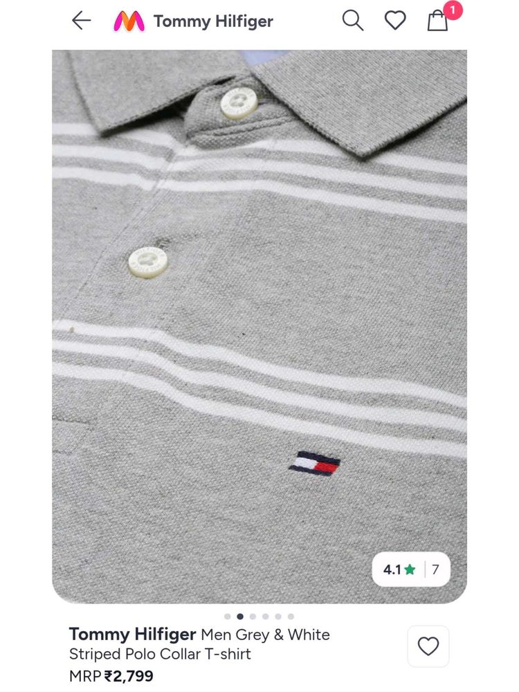 Tommy Hilfiger Striped Polo Shirt
