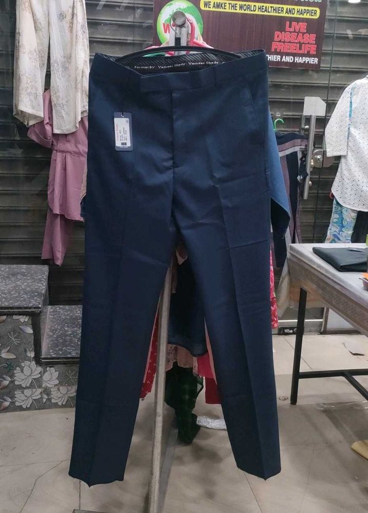 Navy Blue Formal Trousers