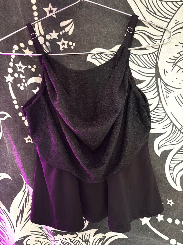 Chic Black Cami Top
