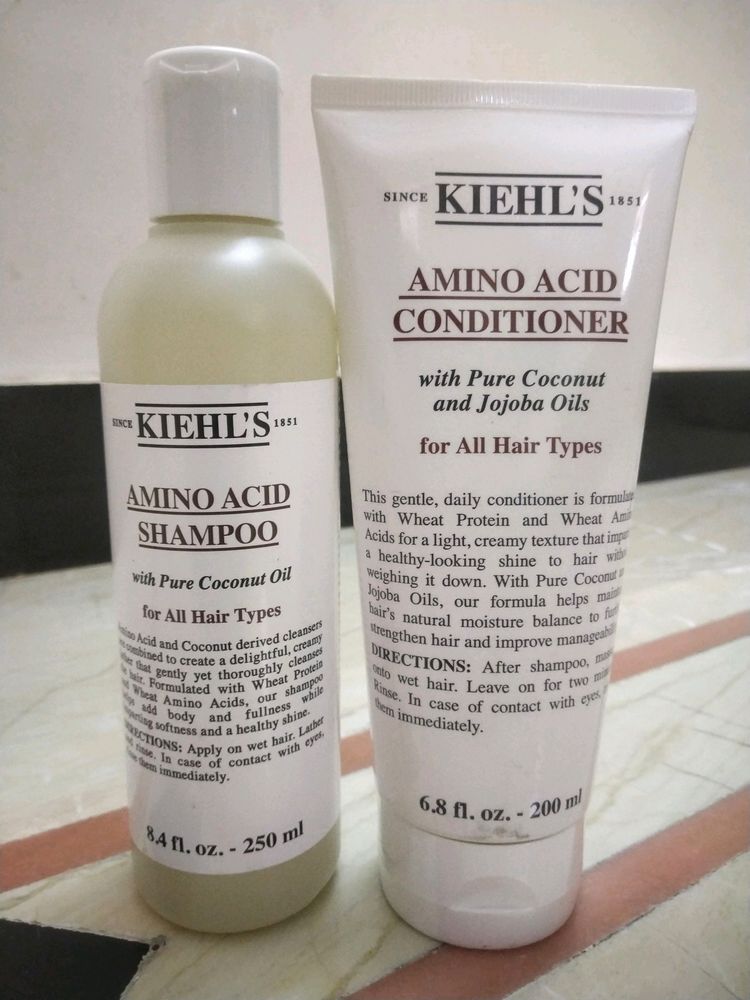 A mild shampoo &amp; Conditioner Coconut Oil and Amino