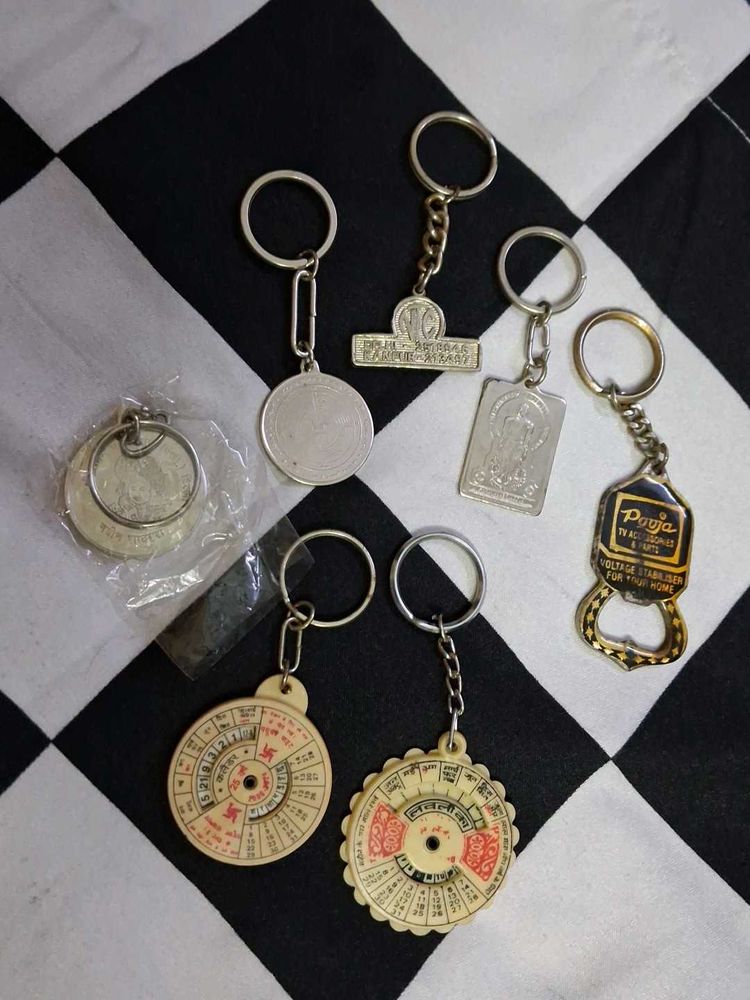 Vintage Keychain Collection