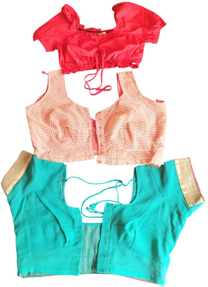 Saree Blouses - Set of 3