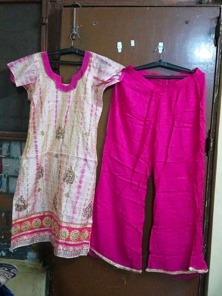 Ethnic Kurta with Palazzo Set