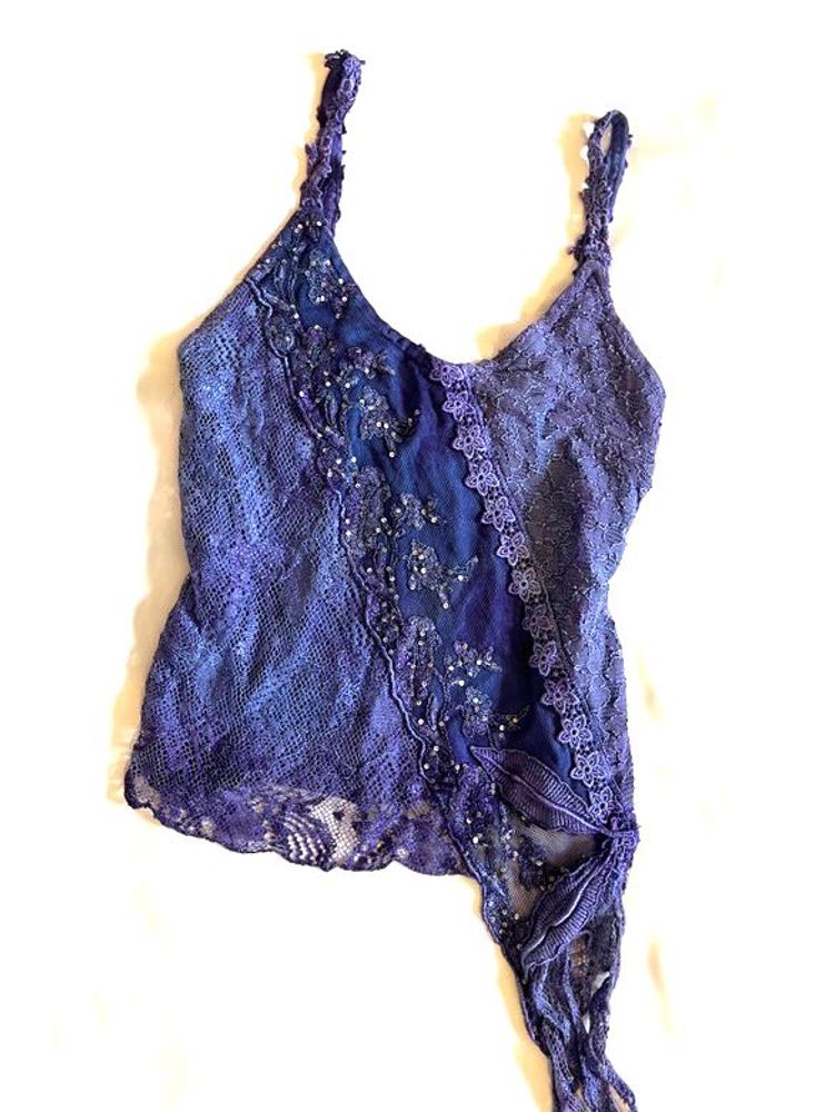 Boho Lace Embellished Camisole Top