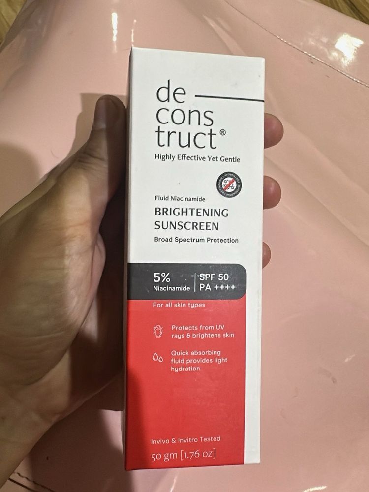 Deconstruct Brightening Sunscreen SPF 50