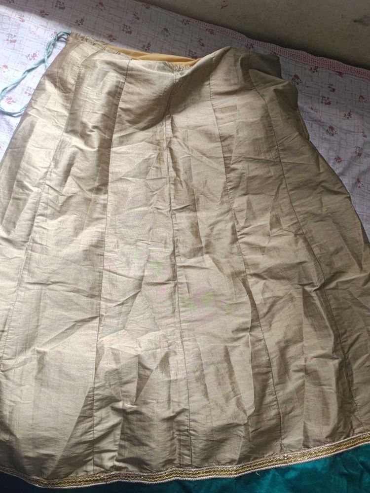 Pleated Ethnic Skirt