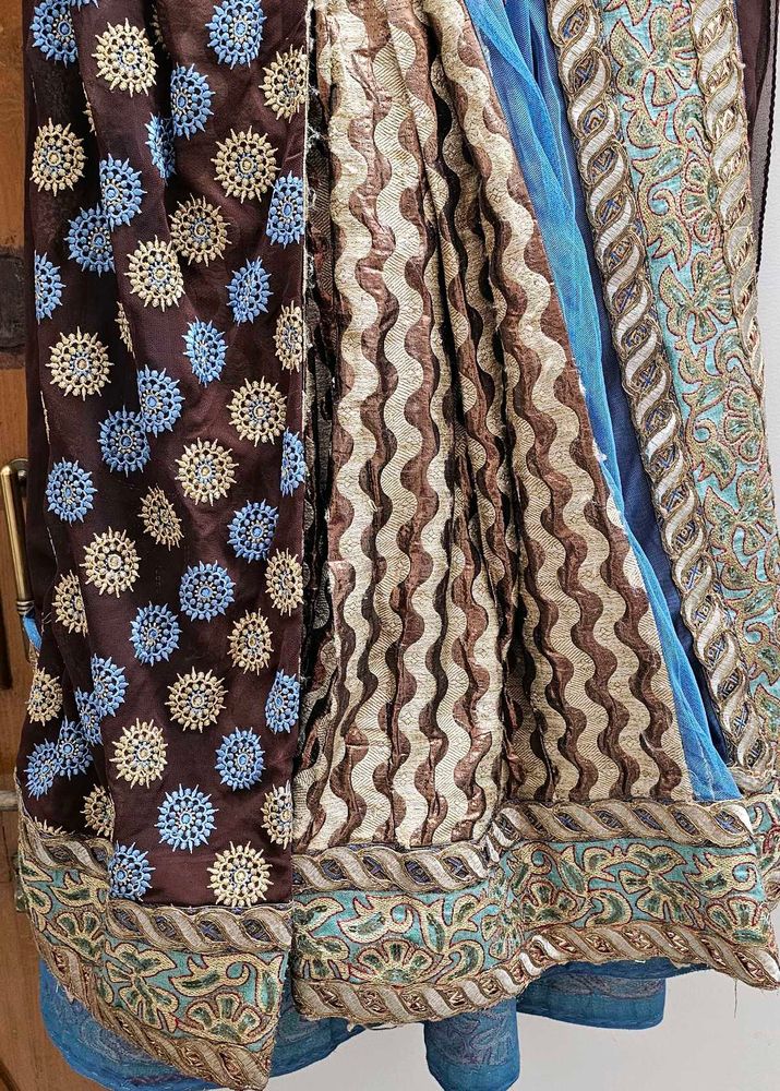 Vintage Embroidered Fabric