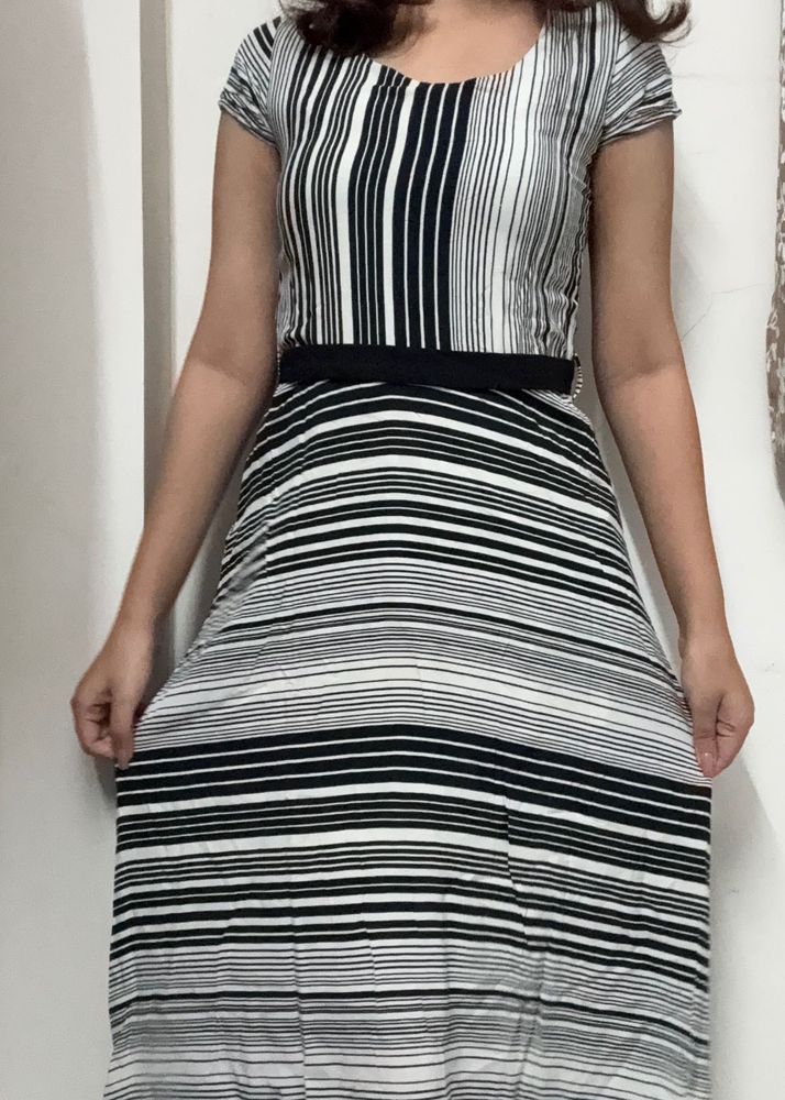 Striped Maxi Dress