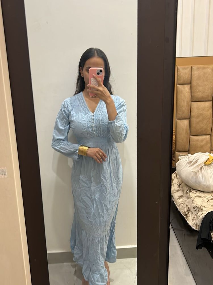 Light Blue long dress