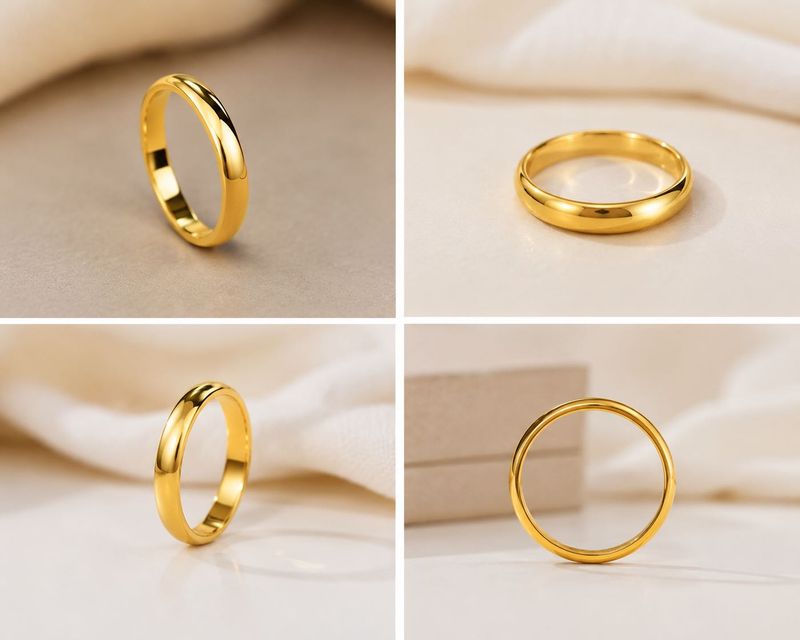 Elegant Gold Band Ring