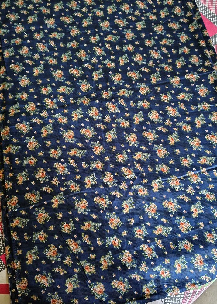 5 metar Floral Print Dress Material