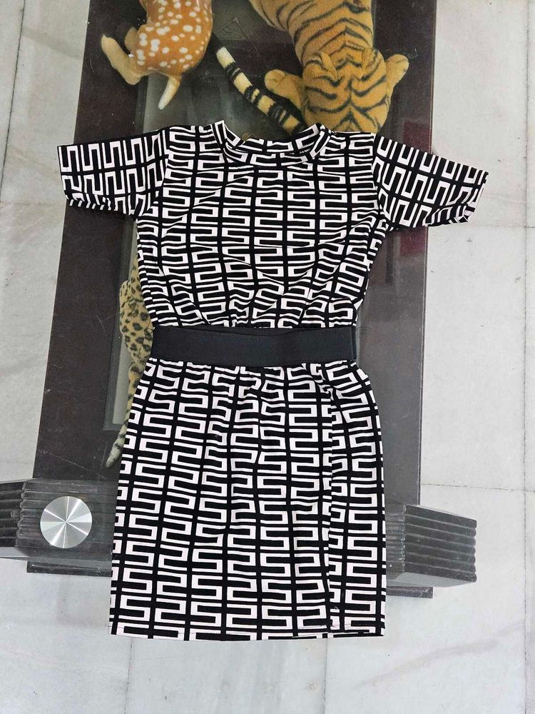 Girls Dress Midi set