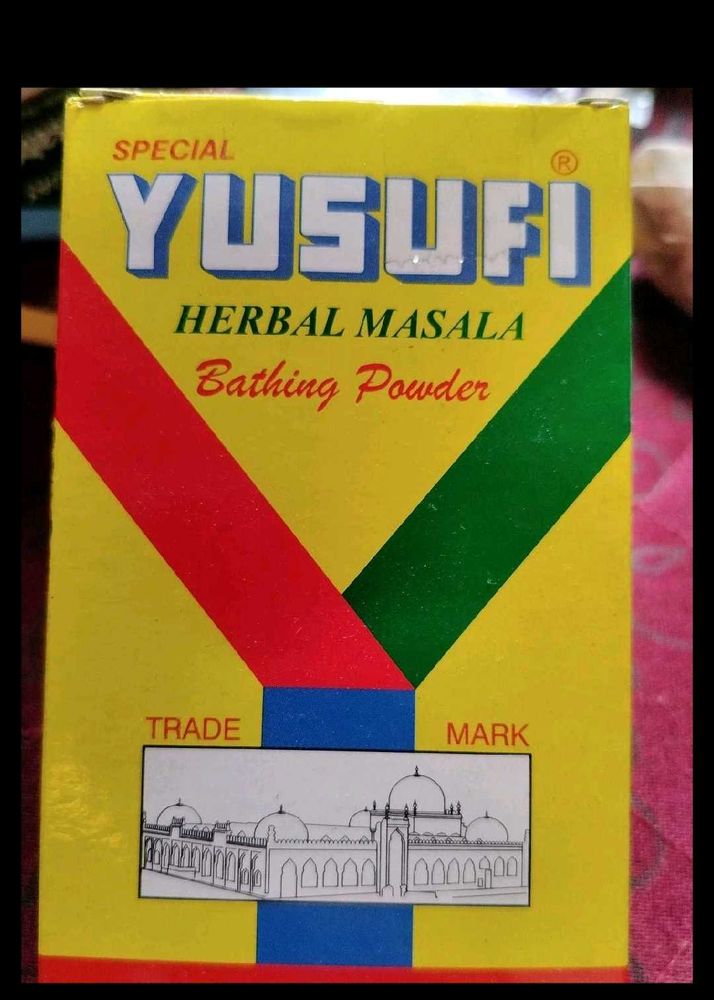 Yusufi Herbal Masala Bathing Powder