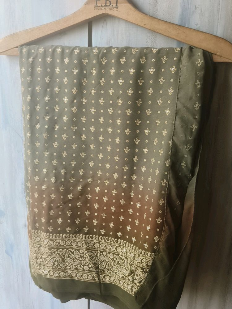 Double Colour Saree