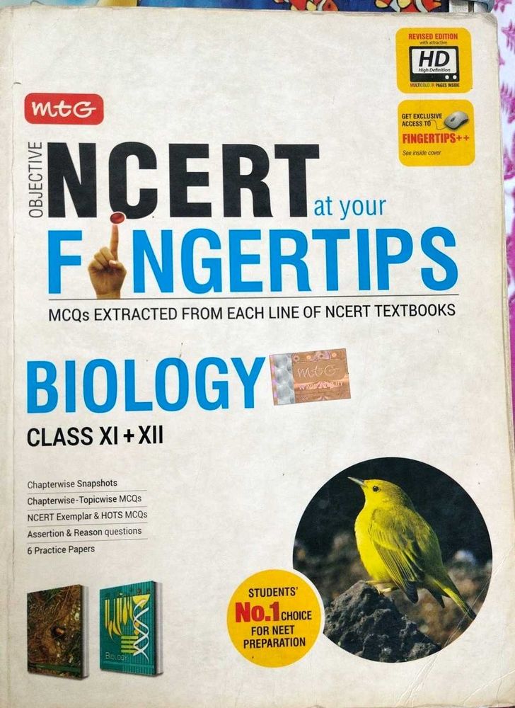 Objective NCERT at Your Fingertips: Biology
